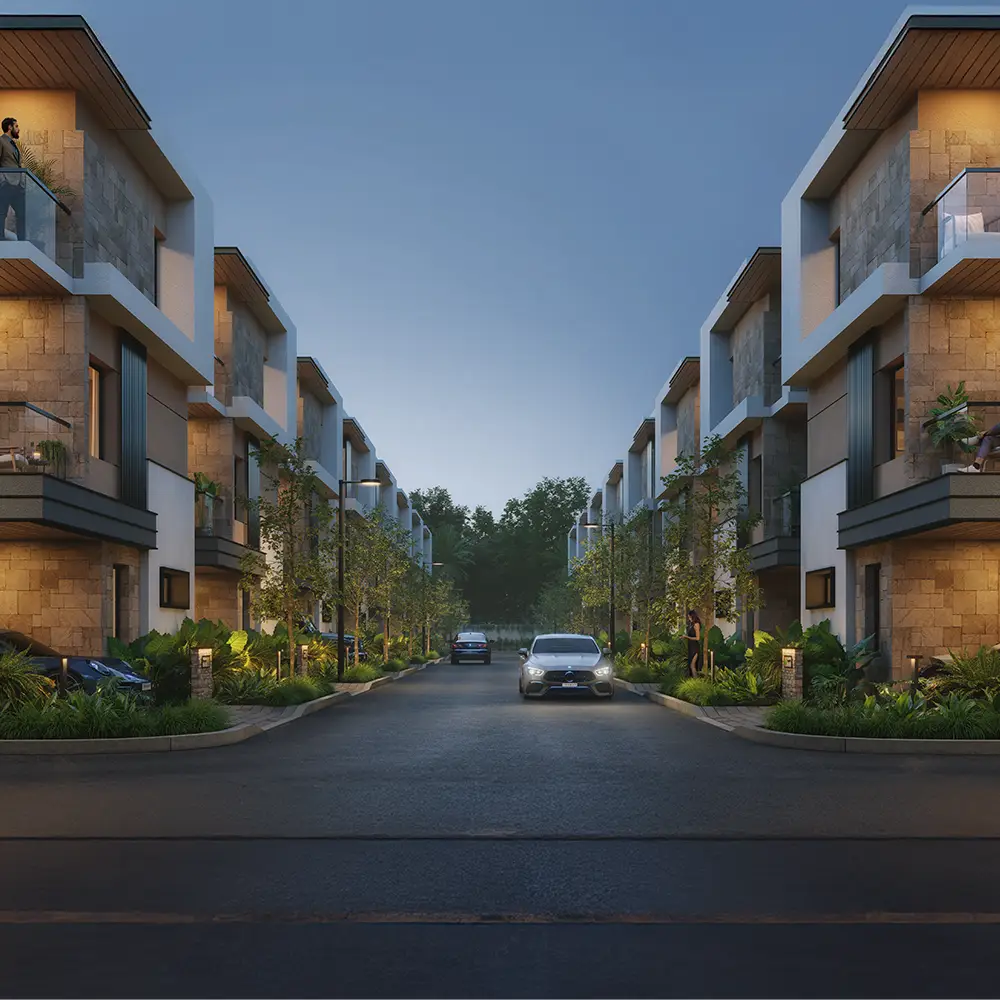 Pranava’s Greenwich villas Hyderabad Main entrance 